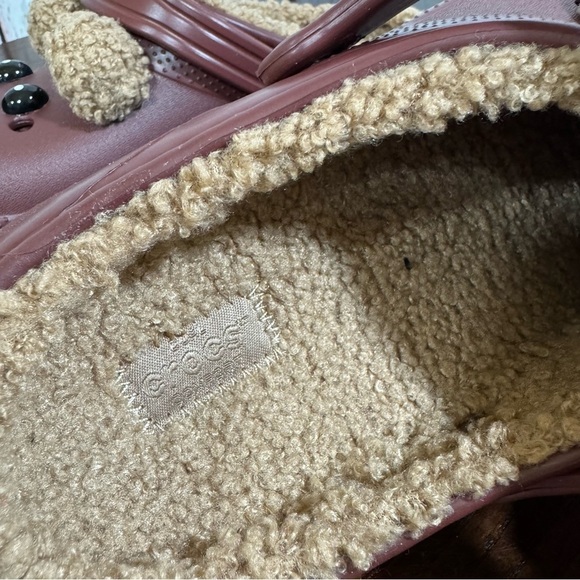 Crocs Classic Lined Bear Clog Kids Size J5 Women’s 6-6.5 Super Cute NWT - Picture 2 of 10